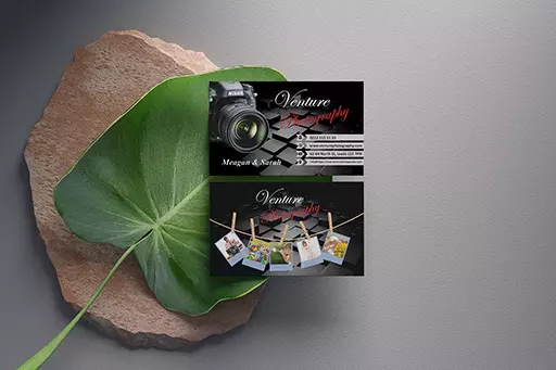 Business card for photography