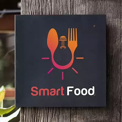 Smart Food Restaurant Logo Design | logo | intro | promo | logo idea | logo concept | creative logo | unique logo